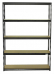Policový regál PREMIUM, 5 polic - 1200 x 410 x ...
