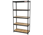 Policový regál STYLE, 5 polic, 900 x 400 x 1830 mm