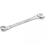 Polootevřený prstencový oboustranný klíč 612-19...