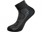 Ponožky CXS SOFT, černo-modré, vel. 39