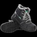 Pracovní boty kožené zateplené SYBERIAN 44 STAL...