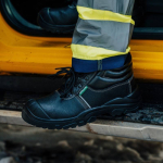 Pracovní boty kožené zateplené THURO HIGHT WINT...