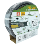 PROCRAFT Černo-žlutá zahradní hadicí 4-vrstvá, ...