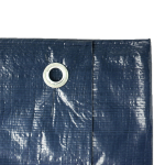 PROCRAFT Plachta 10x12 m nepromokavá s oky modr...