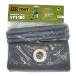 PROCRAFT SVP1400 Saček pro průmyslový vysavač V...