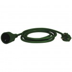 Prodlužovací kabel 5 m / 1 zásuvka / zelený / P...