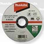 kotouč řezný kámen 125x3x22mm STOP