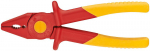 Rovné ploché kleště 180 mm Knipex z plastu - 98...