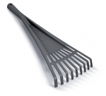 Ruční hrábě R RAKES černý 52cm