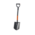 Rýč špičatý krátký, s násadou STEEL ENPRO