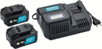 Rychlonabíječka + 2 Akumulátory 18V 5 Ah, 9500-...