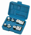 Sada 6 adaptérů pro ráčny a nástrčné hlavice