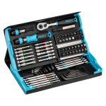 Sada bitů, úhlových šroubováků a ráčny 1/4“ HAZ...