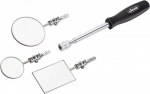 Sada inspekčních teleskopických zrcátek 4 ks - ...