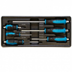 Sada křížových úderových šroubováků ve vložce d...