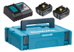 sada Li-ion LXT 18V 2xBL1860B+DC18RC+Makpac