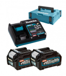 sada Li-ion XGT 40V 2xBL4020+DC40RA+Makpac