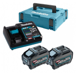 sada Li-ion XGT 40V 2xBL4050F+DC40RA+Makpac