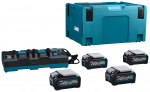 sada Li-ion XGT 40V 4xBL4040+DC40RB+Makpac