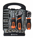 Sada nářadí s oboustrannou ráčnou 1/4" a 3...