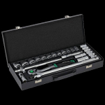 Sada nástrčných klíčů 1/2” 25 ks. ocelové pouzd...