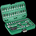 Sada nástrčných klíčů 1/4” 48-dílná sada ráčna ...