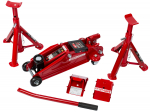 Sada pojízdného zvedáku, stavitelné podpěry (pá...