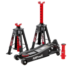 Sada pojízdného zvedáku Taurus 3t + 2 ks podpěr...