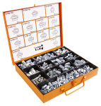 Sada šroubů a matic pro brzdové potrubí, 340 ks...