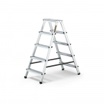 Schůdky oboustranné Drabest, 125kg, 2x5 stupňů