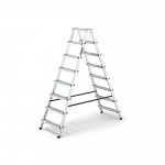 Schůdky obustranné Drabest, 125kg, 2x8 stupňů