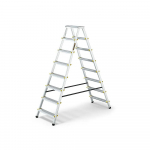Schůdky oboustranné Drabest, 150kg, 2x8 stupňů