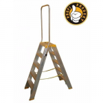 Schůdky Al, 2 x 8 příček, nosnost 150 kg, obous...