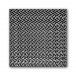 Šedá plastová zátěžová vstupní rohož Modular 93...