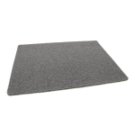 Šedá vinylová protiskluzová sprchová rohož FLOM...