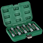 Šestihranné nástrčné klíče 100 mm, sada 9 prvků...