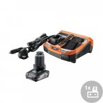 Set akumulátor + nabíječka AEG SETL1240BLK, 12V...