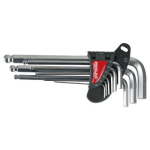 SET imbusů s kuličkou 1,5 - 10 mm, 9 ks, CrV, P...
