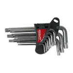 Set L klíčů torx, T10 - T50, 9 ks, standart, PR...
