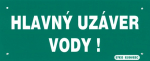 SK - Hlavný uzáver vody 210x87mm - plastová tab...