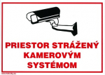 SK - Priestor strážený kamerovým systémom 210x2...