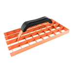 Škrabák mřížový ozubený ocel, 280 x 140 mm, ENPRO