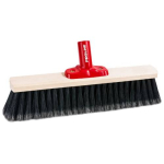 Smeták plastový, 40 cm, vlas 8 cm, click, černý...