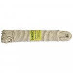 Šňůra na prádlo bavlna Cloth-Line bílá, 4mm, 20m