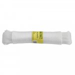 Šňůra na prádlo PP Cloth-Line bílá, 20m