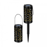 Solární lampa Yildun, 41cm, 1xLED, AAA, 2ks