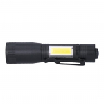 SOLIGHT - LED kovová svítlna 3W + COB, 150 + 60...