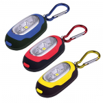 SOLIGHT - LED svítilna s karabinou, 3x LED, 2x ...