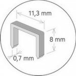 Spony BECCO ES 8mm/11,3, 1000ks