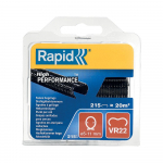 Spony pro vázací kleště Rapid VR22, černý plast...